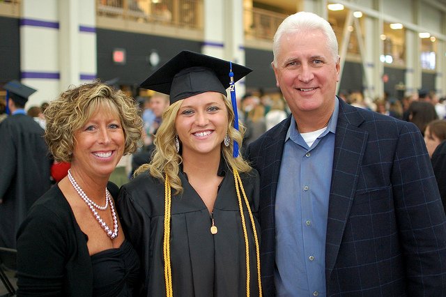 Kalie graduated from UW-Whitewater on Saturday - welcome to the real world, Little K!